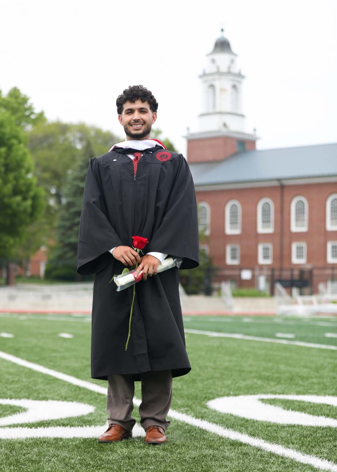 Oliver as a recent grad